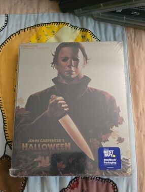 Sealed John Carpenter's Halloween Best Buy Steelbook 4K & Blu-Ray Brand New
